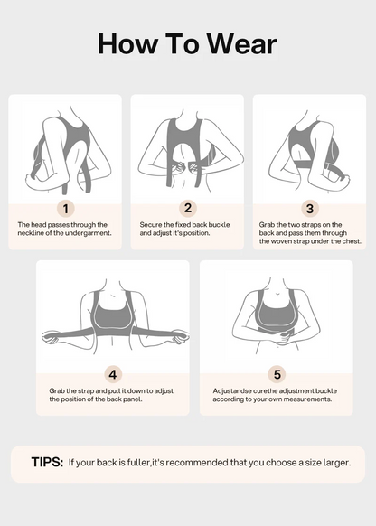 TrueBack Pro — Posture Support Bra