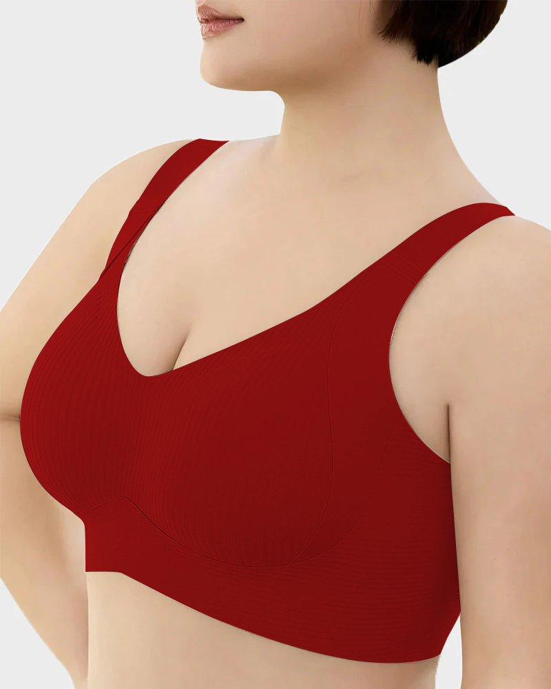 Soutien-gorge sans armature confortable et réglable