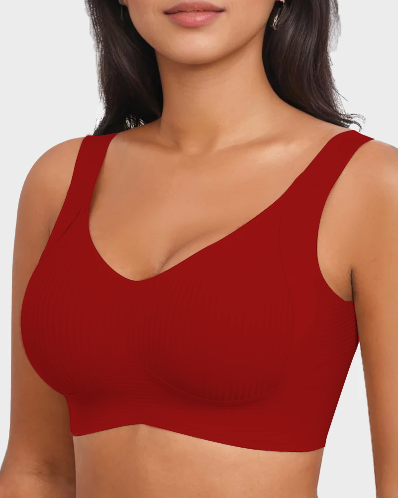 Soutien-gorge sans armature confortable et réglable