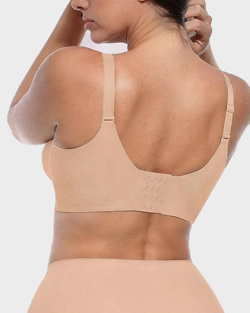 Soutien-gorge confort sans armatures, couvrance totale