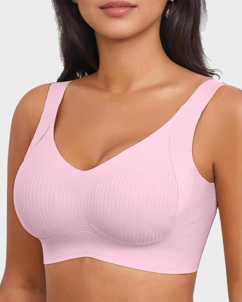 Soutien-gorge sans armature confortable et réglable